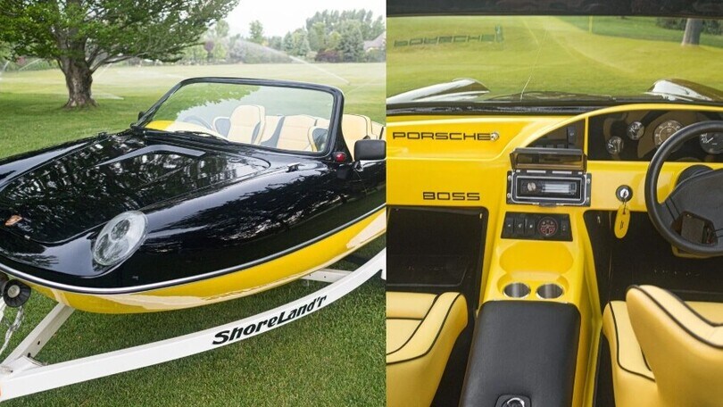 Porsche 168 Boss, quando un'auto diventa motoscafo