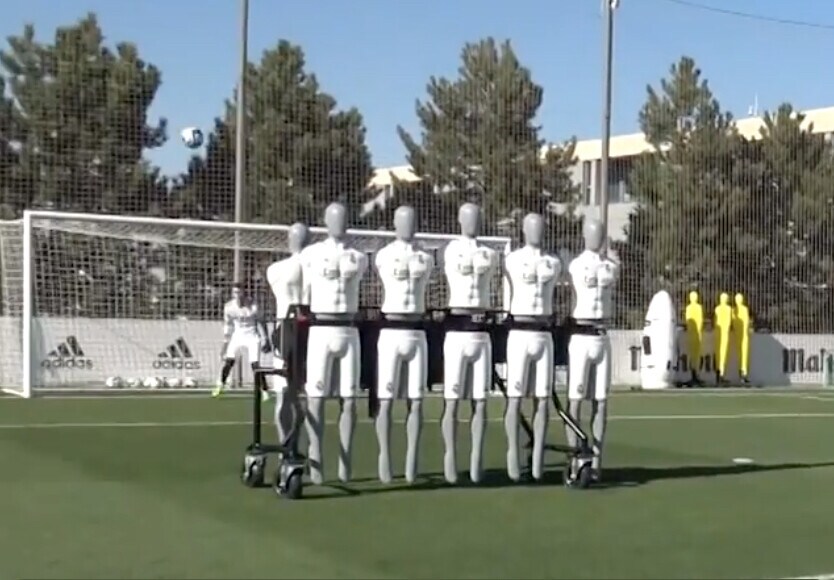 Che spettacolo le punizioni al Real