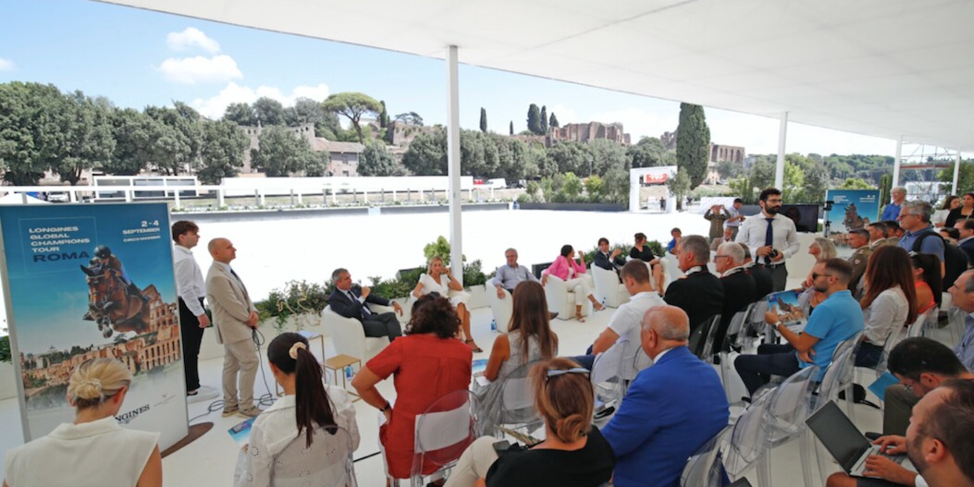 Longines Global Champions Tour Roma: presentazione stampa al Circo Massimo