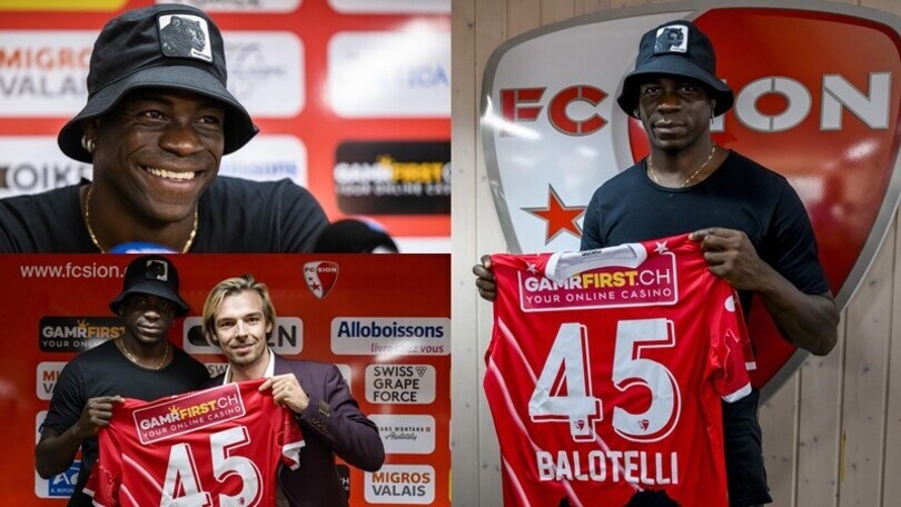 Sion, è il giorno di Balotelli: cappelletto e sorrisi alla presentazione