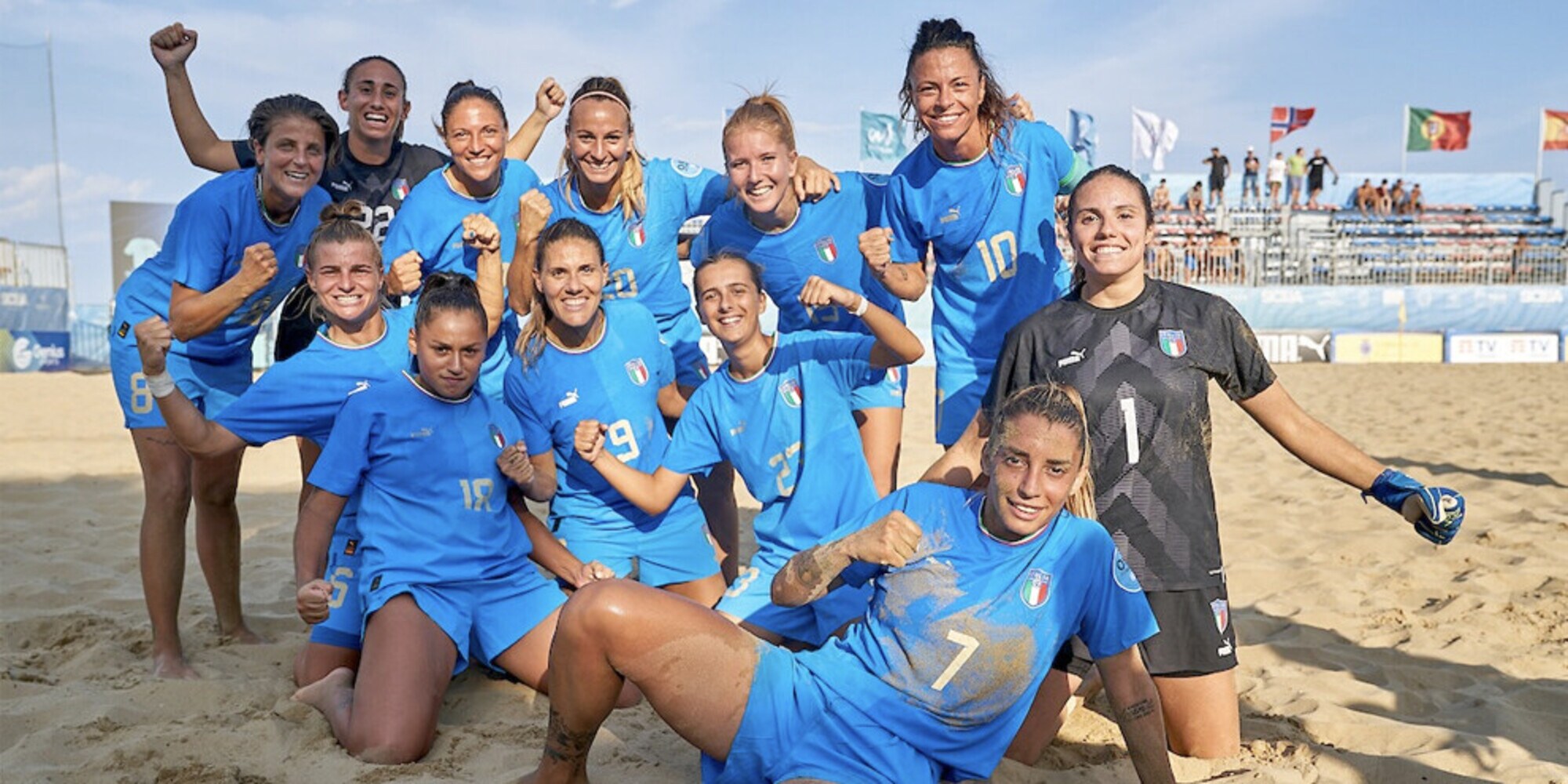 World Beach Games, è festa Italia: le ragazze alla fase finale