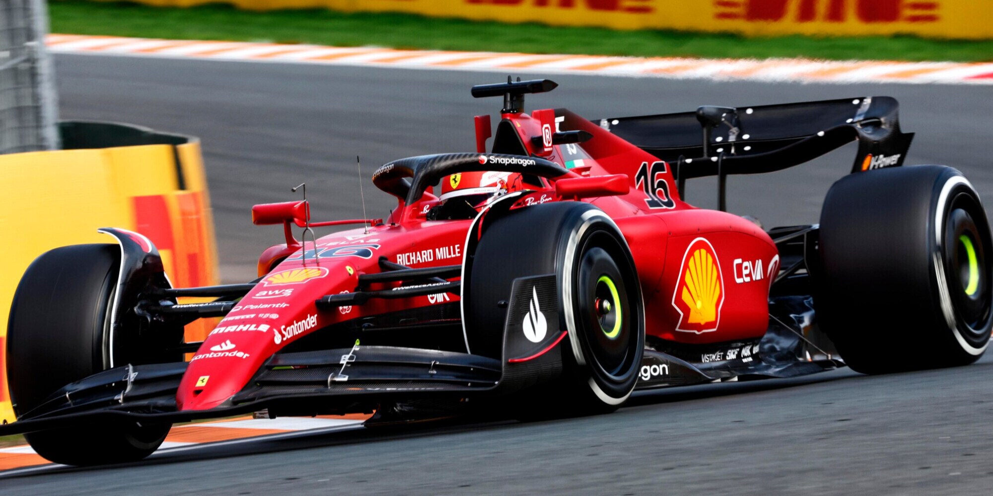 F1, Gp Olanda: Ferrari al comando delle libere 2, Leclerc in testa davanti a Sainz