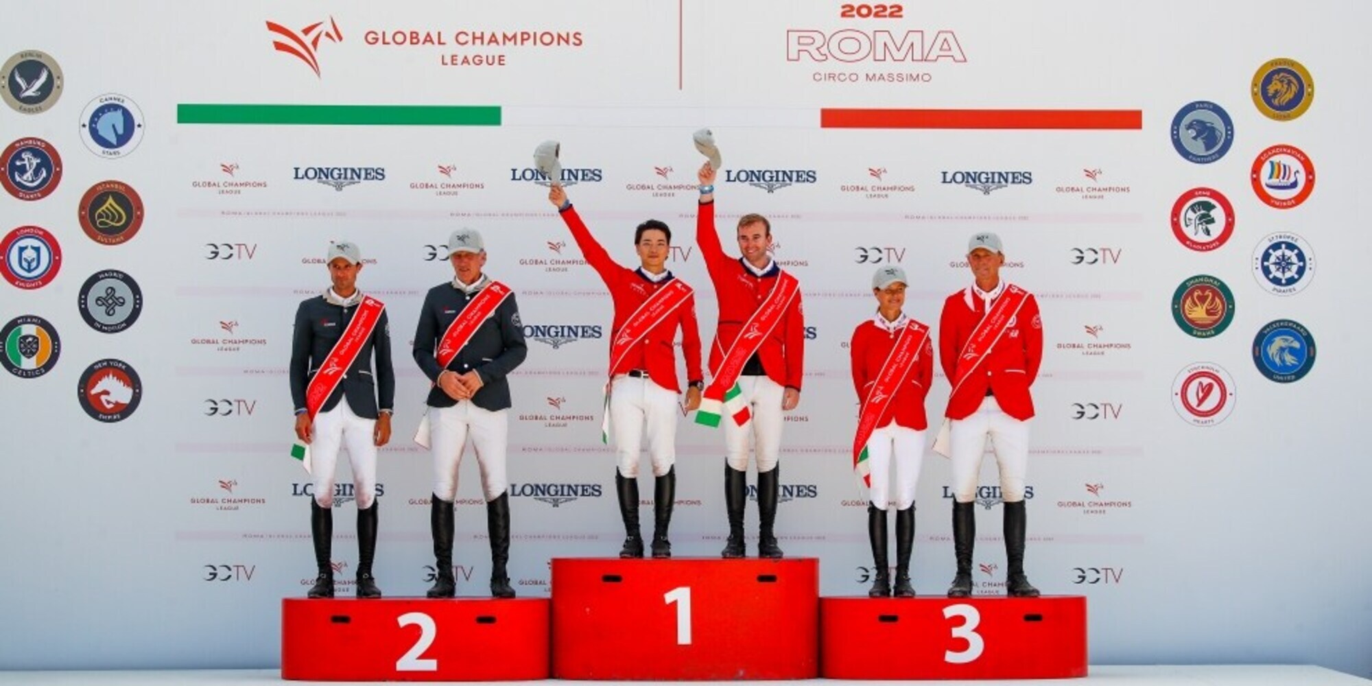 Global Champions League, vittoria dei London Knights, sale la febbre per il Gran Premio del LGCT di Roma