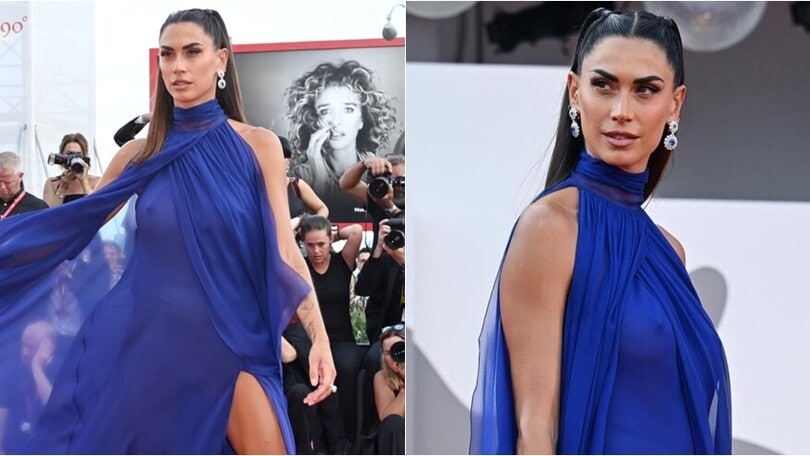 Melissa Satta, trasparenze sexy al Festival di Venezia