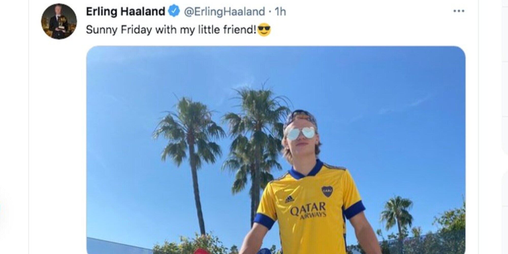 Haaland a Dibu Martínez: "Aiutami ad avere la maglia del Boca di Rossi, il para rigori"