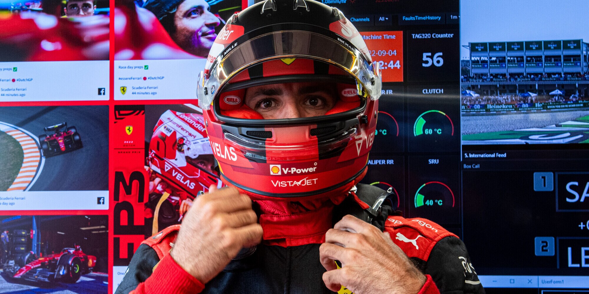 Ferrari, a Monza rischio penalità per Sainz