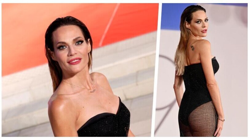 Laura Chiatti sul red carpet a Venezia: il look è mozzafiato