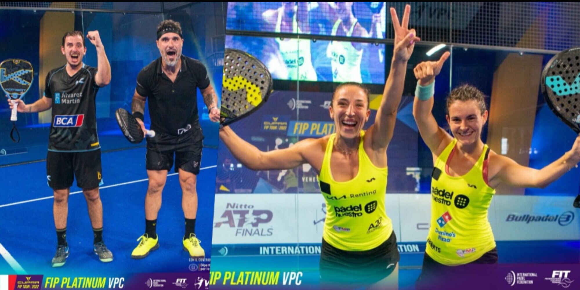 Silingo-Belluati e Virseda-Las Heras trionfano al torneo FIP Platinum VPC
