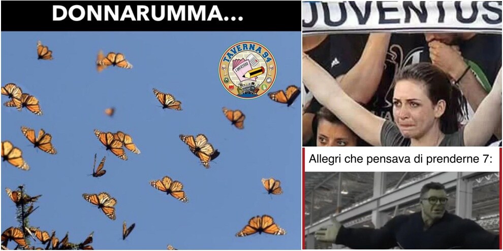 Juve, le ironie del web dopo la sconfitta contro il Psg