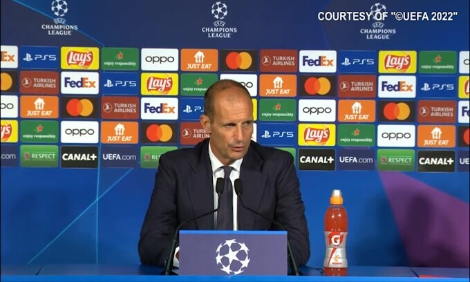 Il rammarico di Allegri: "Persa un'occasione"