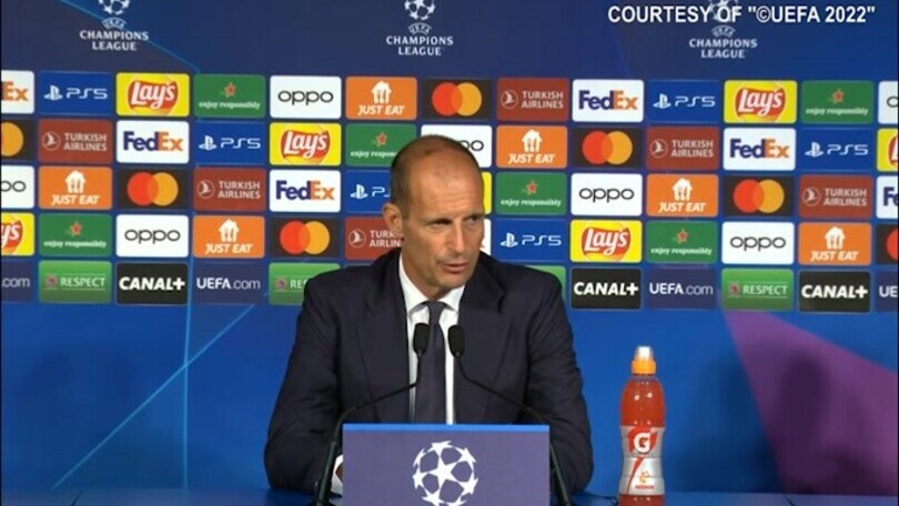Il rammarico di Allegri: "Persa un'occasione"