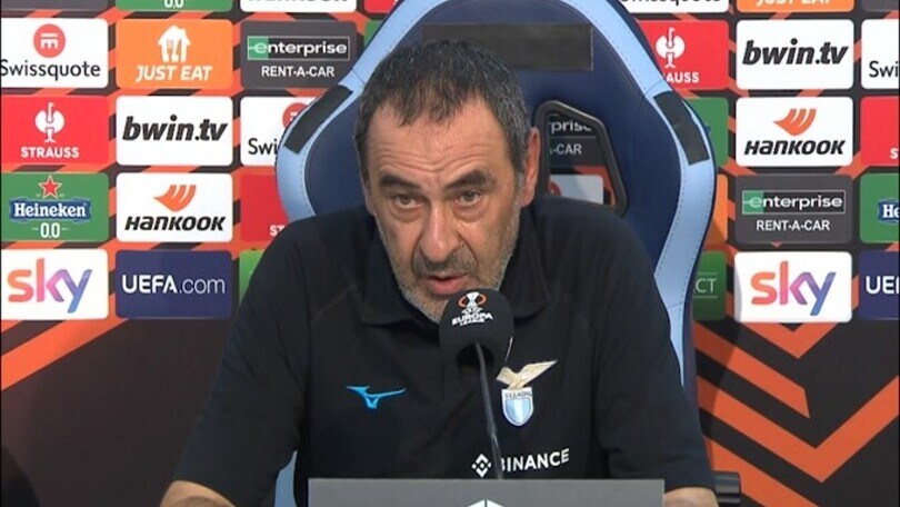 Sarri: "Procura federale? Io devo difendere la Lazio”