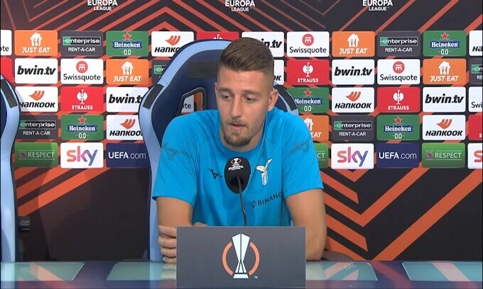 Milinkovic: “Mercato? Ogni estate parlate ma poi rimango alla Lazio”