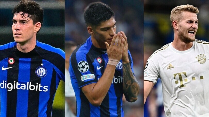 Inter-Bayern, i voti: Bastoni inspiegabile, Correa sbaglia tutto. E De Ligt...
