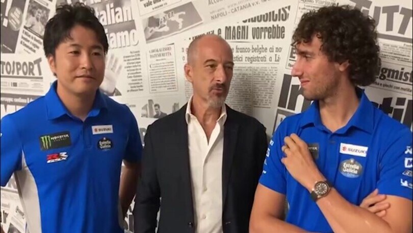 MotoGP: la Suzuki a Tuttosport, domani uno speciale sul giornale