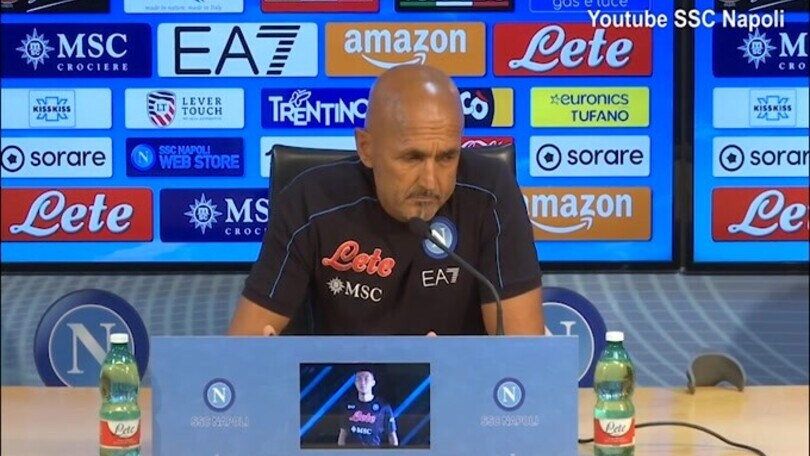 Spalletti: "Dispiace per Osimhen: Raspadori o Simeone al suo posto"