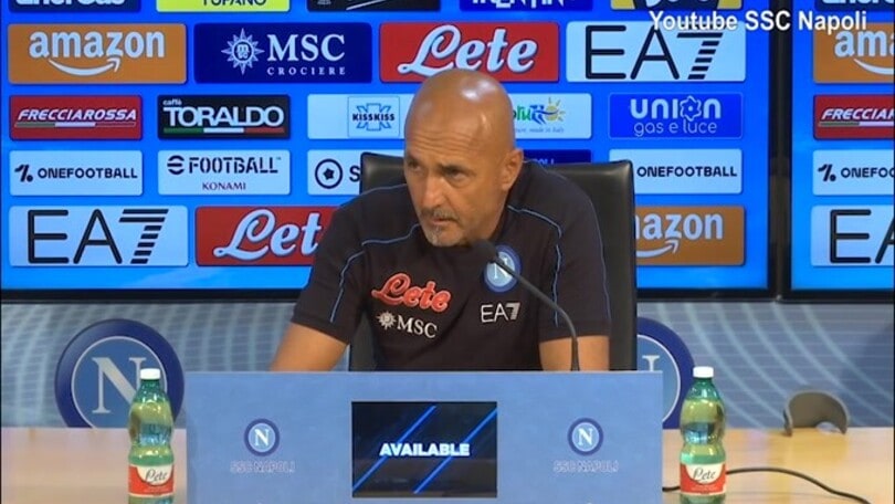 Spalletti: "Basta vedere rosso, domani i rivali avranno la maglia bianca"