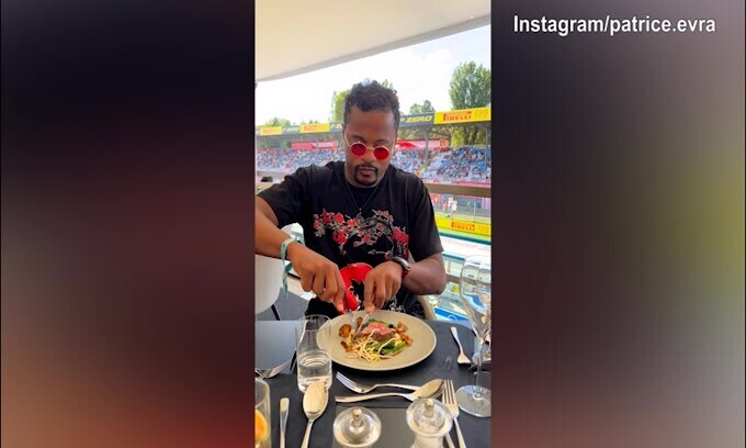 Evra, pranzo con...disturbo sonoro!