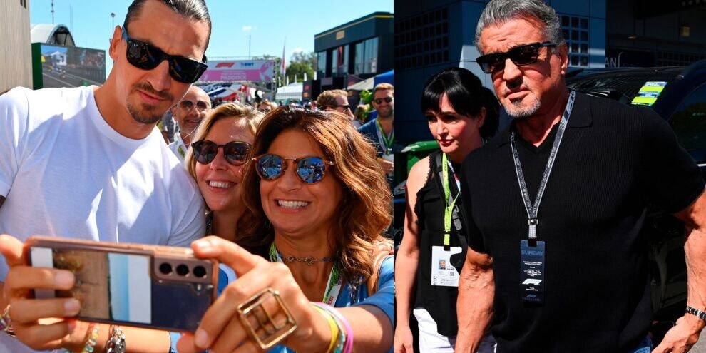 F1 Monza, quanti Vip! Da Ibrahimovic a Stallone, tutte le FOTO