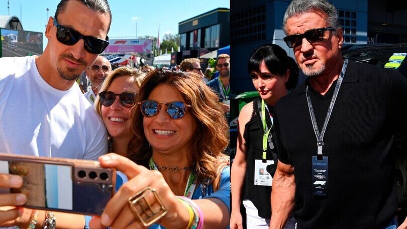 F1 Monza, quanti Vip! Da Ibrahimovic a Stallone, tutte le FOTO