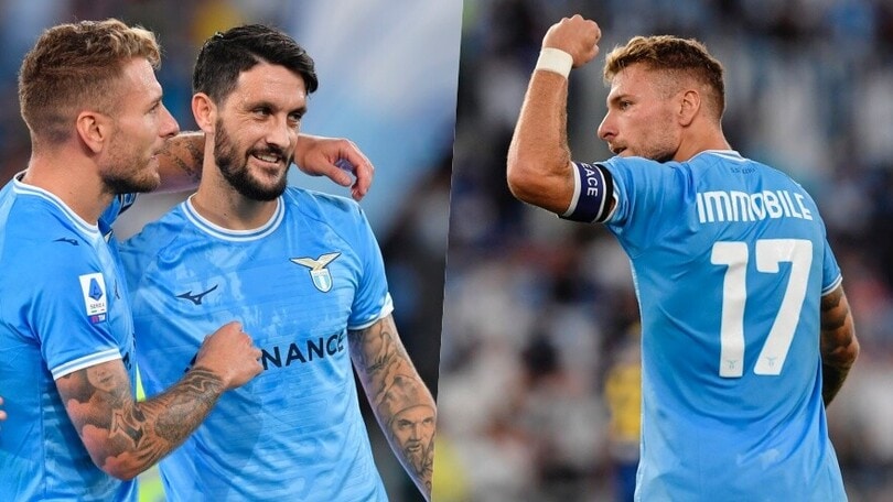 La Lazio vola con Immobile e Luis Alberto: 2-0 al Verona