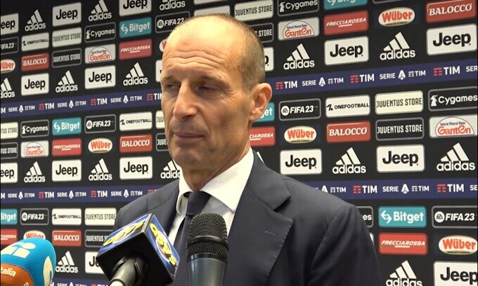 Allegri: “Gli arbitri vanno lasciati sereni”