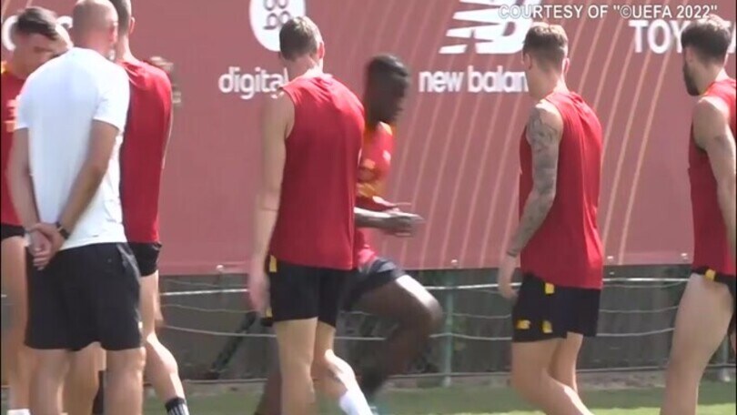 Roma, Zaniolo torna in panchina
