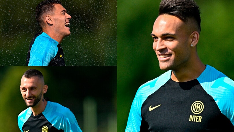 Una rigenerata Inter si prepara alla partita contro il Viktoria Plzen