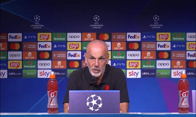 Pioli: "La nostra ambizione è mettere in campo il nostro massimo"