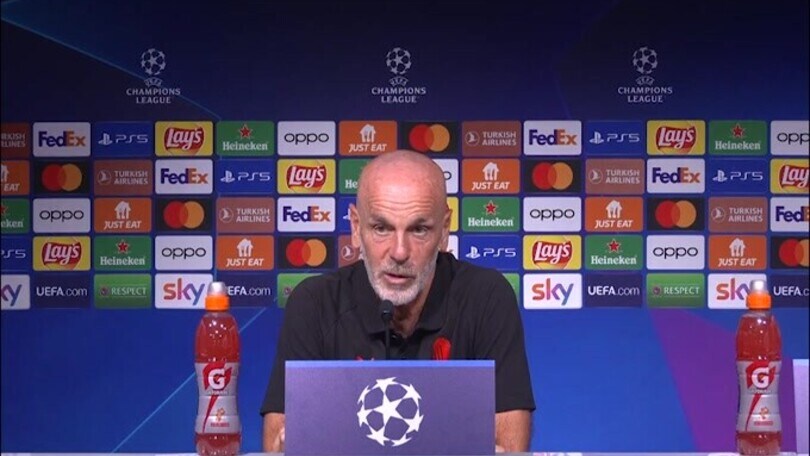 Pioli: "La nostra ambizione è mettere in campo il nostro massimo"