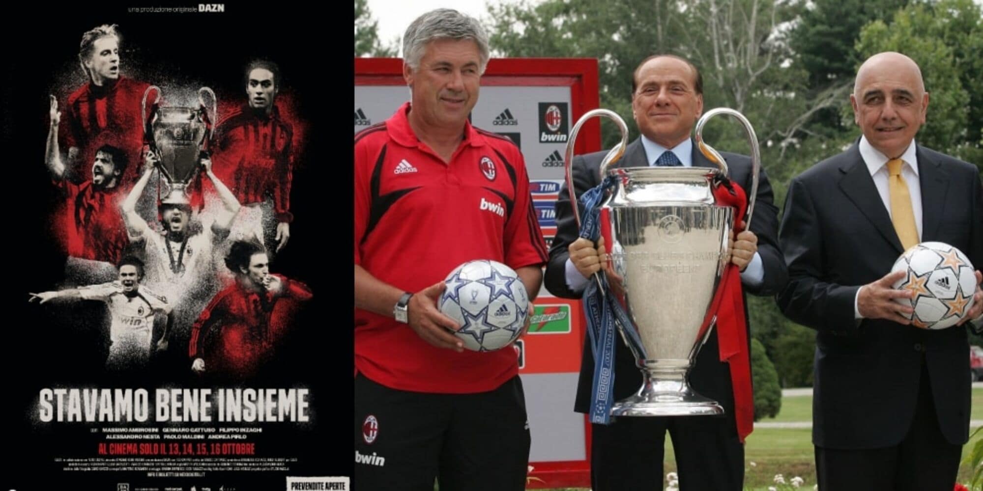 "Stavamo bene insieme", al cinema il docufilm di Dazn che celebra il Milan