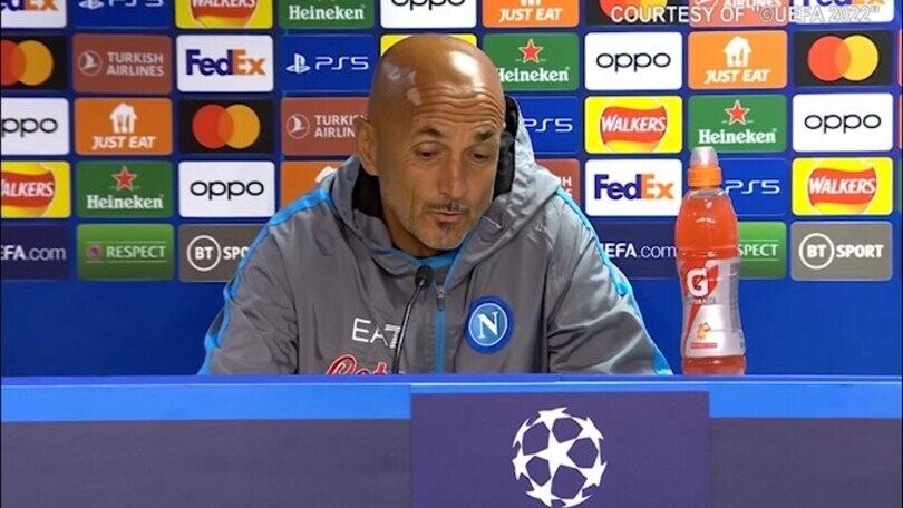Spalletti: "I miei giocatori tranquilli e sicuri nell'affrontare questa gara"