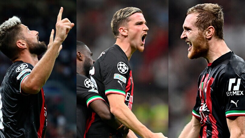 Il Milan cala il tris alla Dinamo Zagabria: prima vittoria in Champions