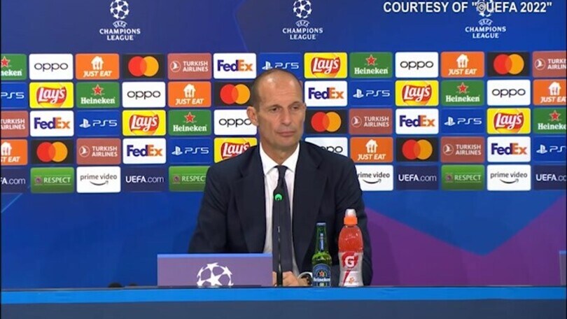 Allegri: "Nessun confronto con la dirigenza"