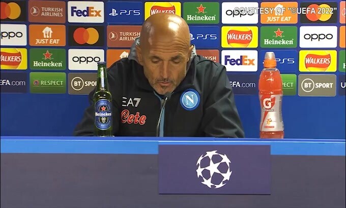 Spalletti su Ibrox: "Sembrava un tostapane dal rumore infernale"
