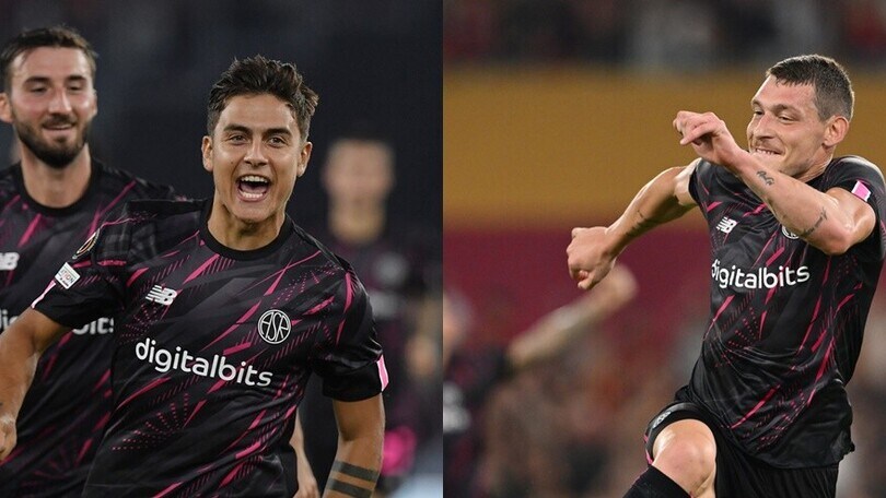 Dybala incanta, primo gol di Belotti: la Roma travolge l'Helsinki