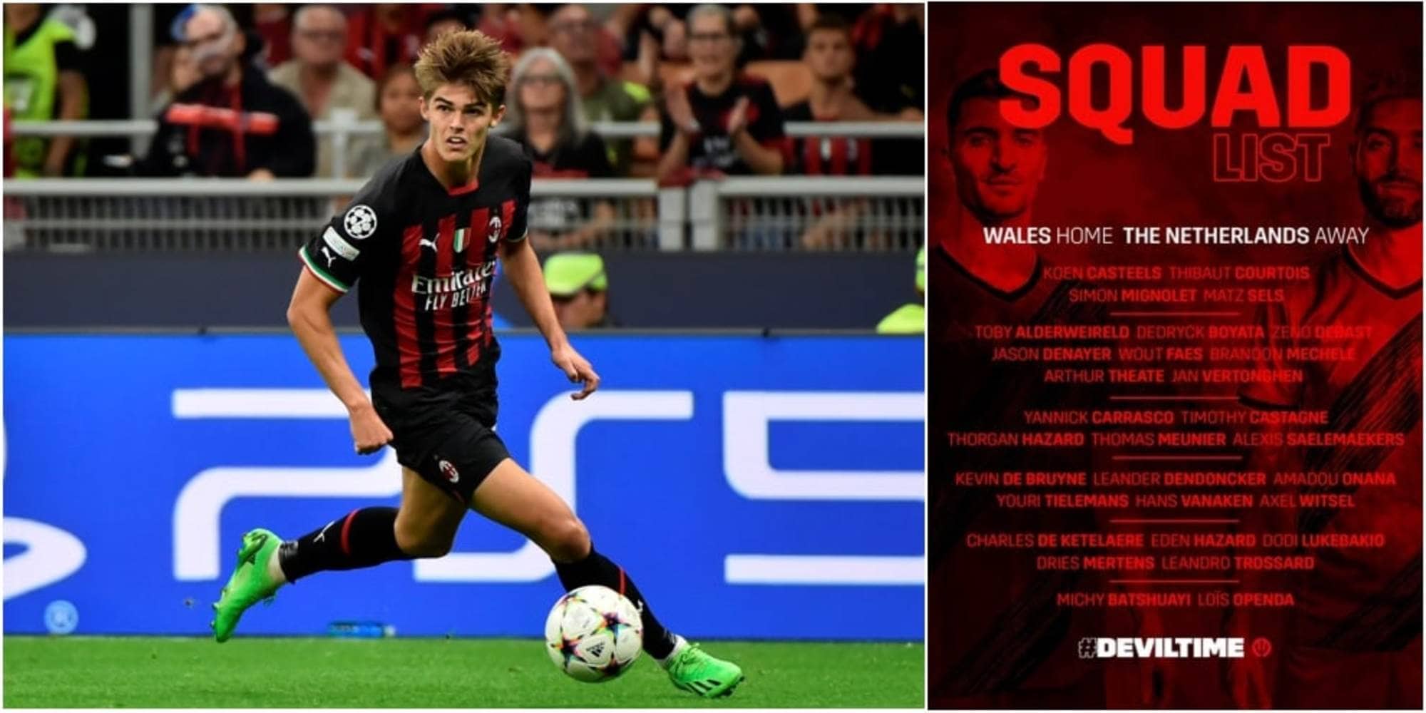 Belgio, De Ketelaere e Saelemaekers convocati per la Nations League