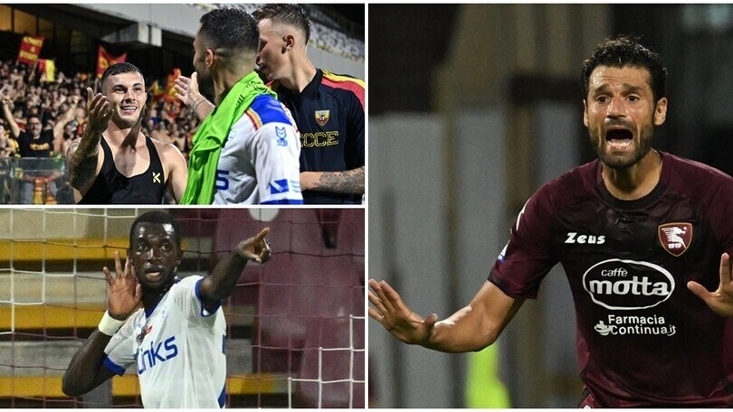 Salernitana stop: il Lecce passa all'Arechi con Ceesay e Strefezza