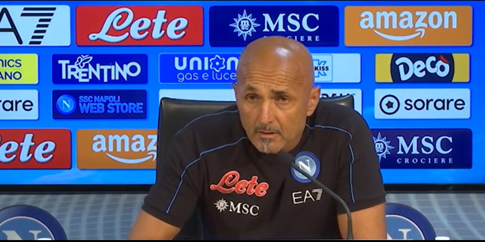 Milan-Napoli, Spalletti: "Sono vicino alla pensione, devo gestire le emozioni"