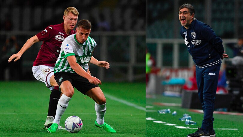 Torino ko con il Sassuolo: Juric scatenato in panchina
