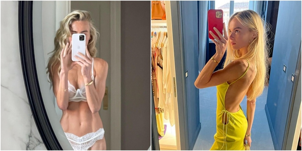 Lady De Ligt, il selfie in lingerie e il messaggio "body positive"