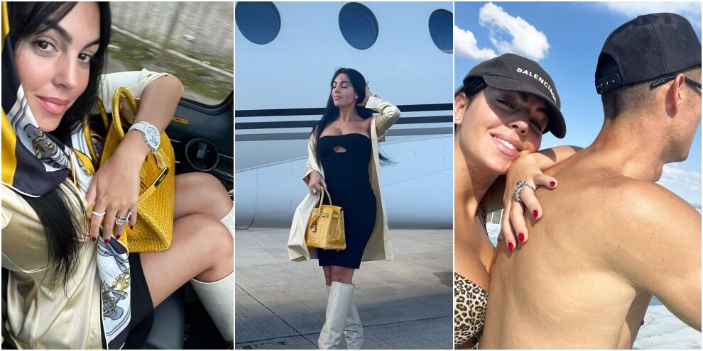 Cristiano Ronaldo e Georgina, fuga romantica a Lisbona