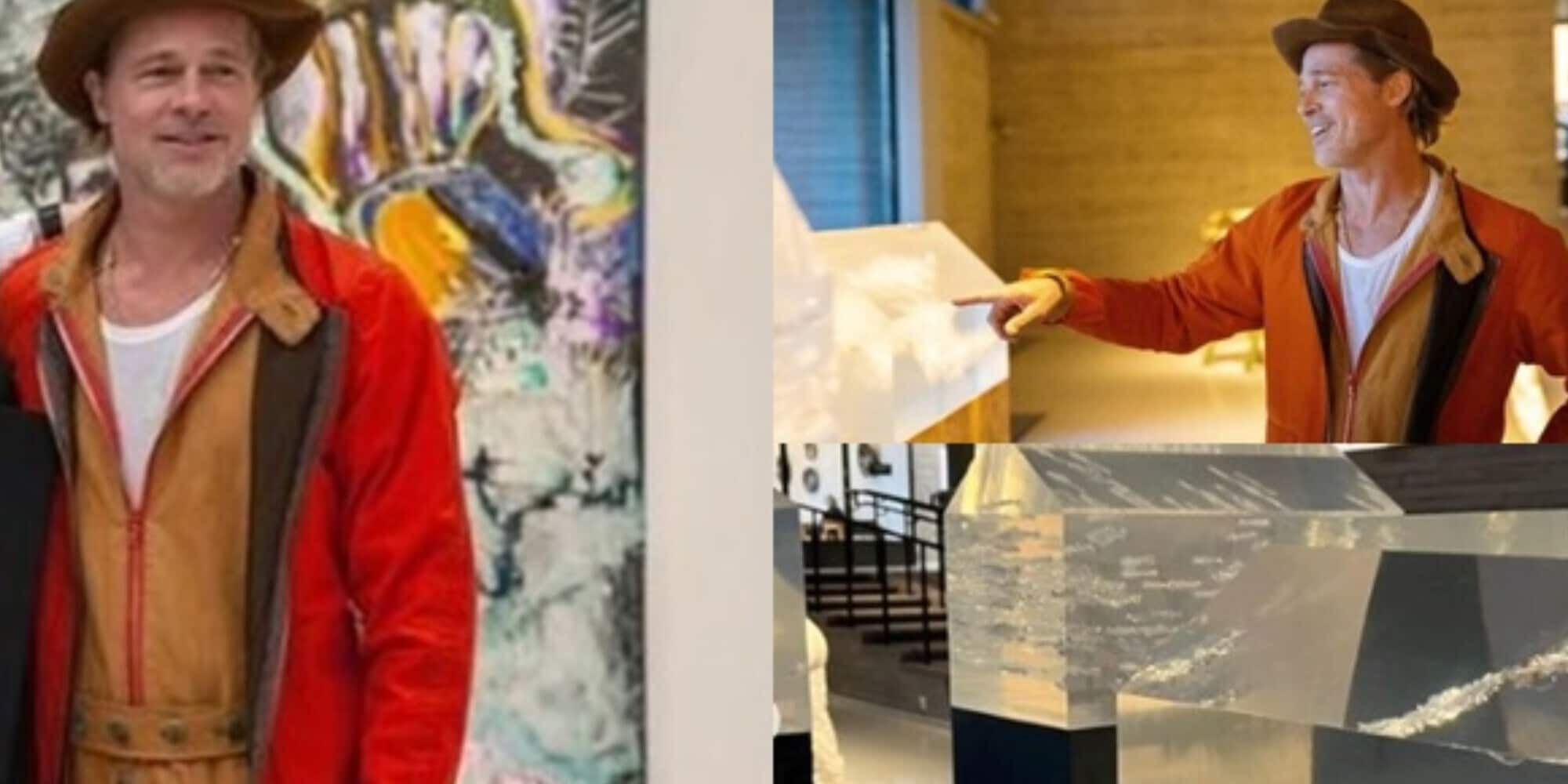 Brad Pitt, le sue sculture esposte per la prima volta in Finlandia