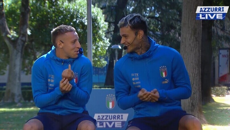 Frattesi e Scamacca show ad "Azzurri Live"