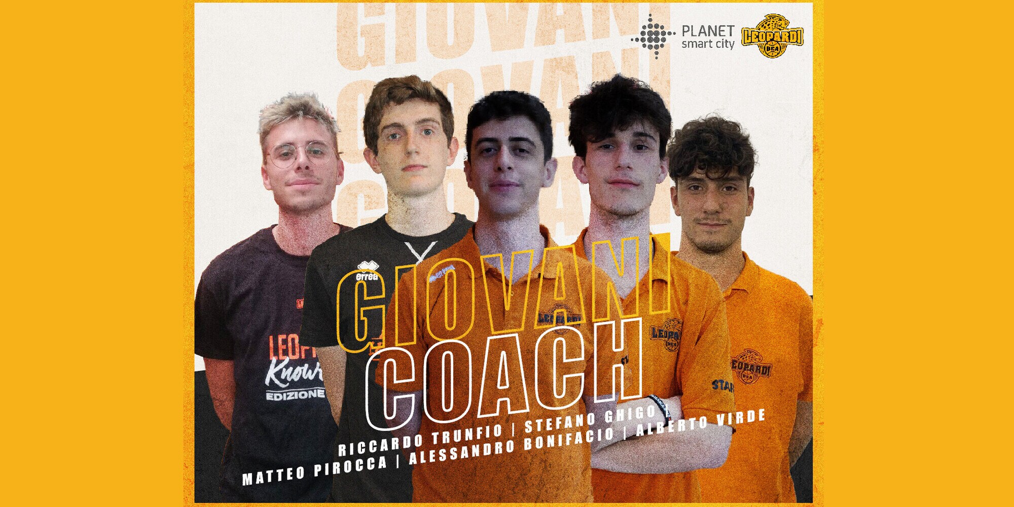 BEA Chieri - Settore Giovanile: giovani coach del territorio nello staff dei Leopardi!