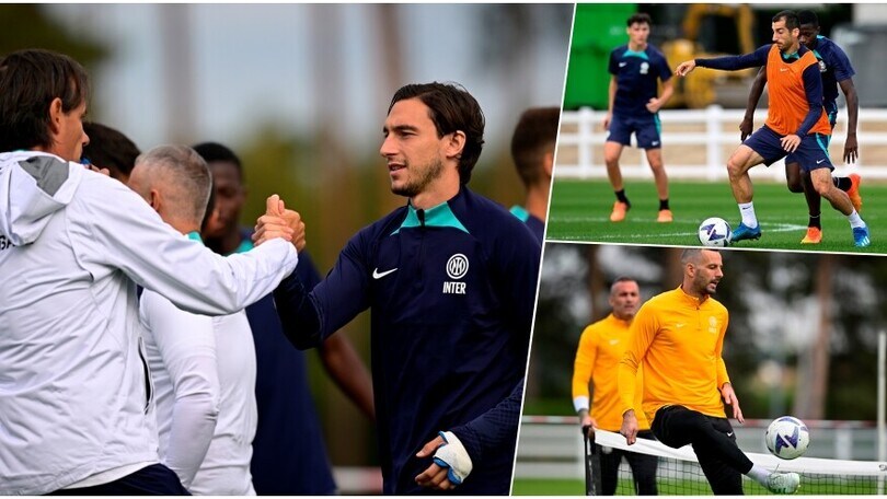 L'Inter torna al lavoro sotto lo sguardo di Marotta