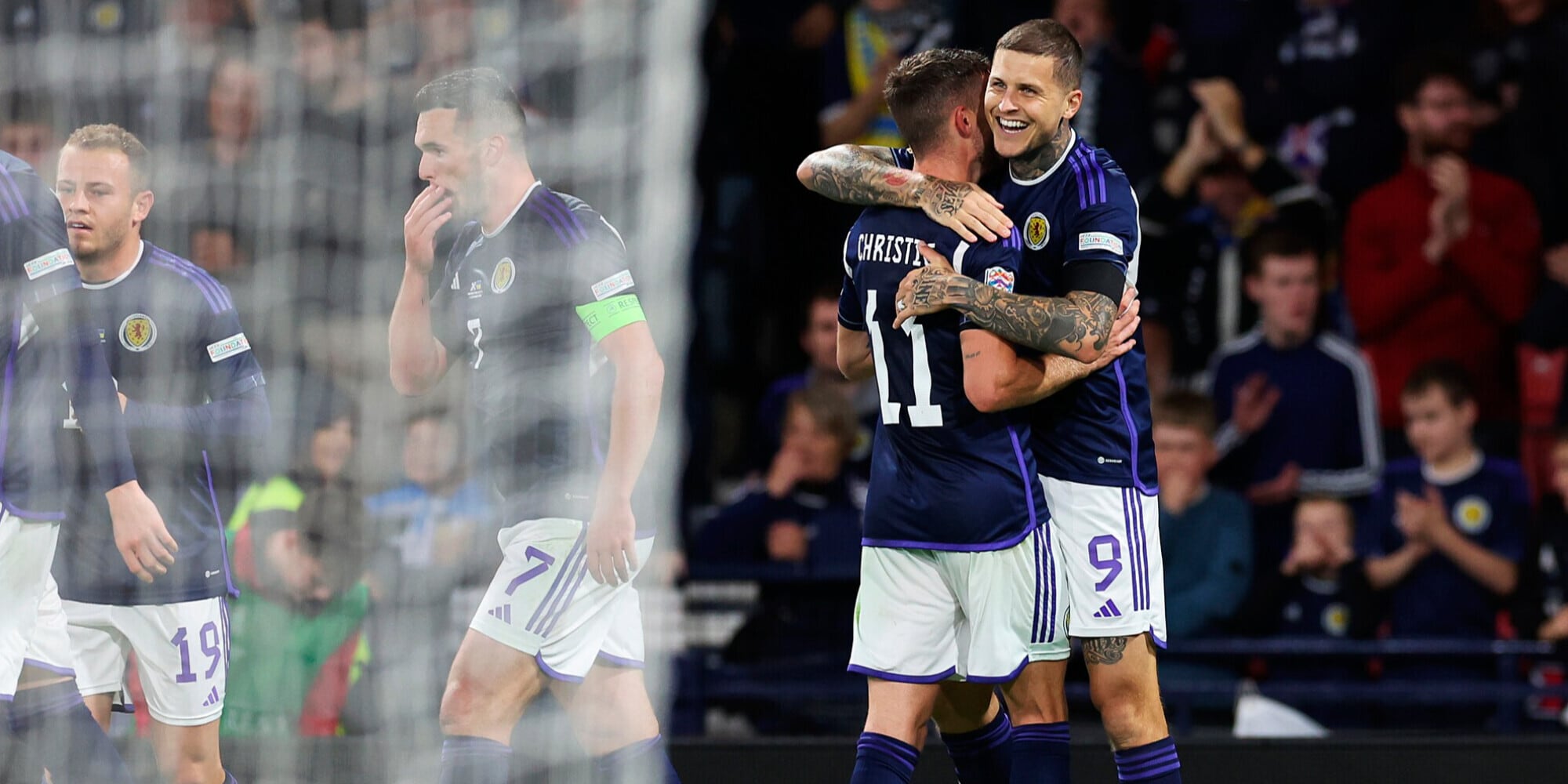 Nations League, la Scozia batte 3-0 l'Ucraina e vola in testa al girone
