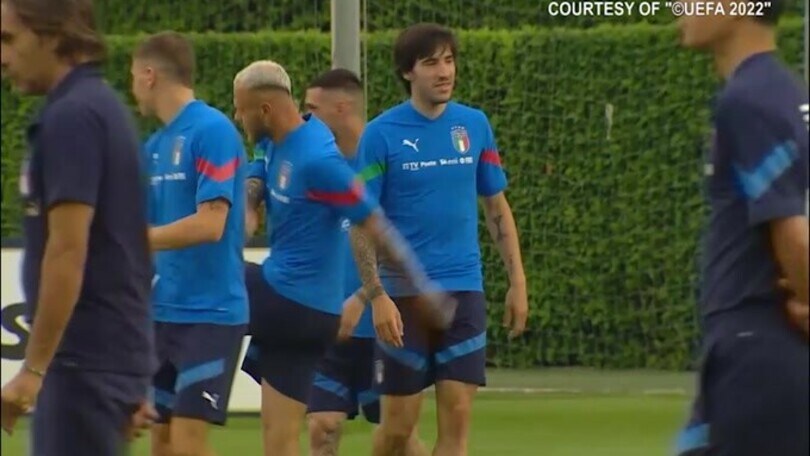 Italia, probabile forfait di Tonali