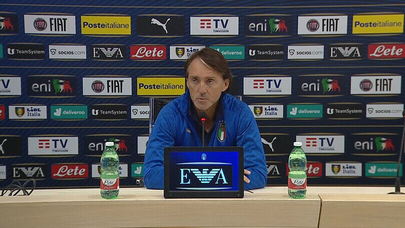 Mancini:"Dobbiamo giocare semplice"