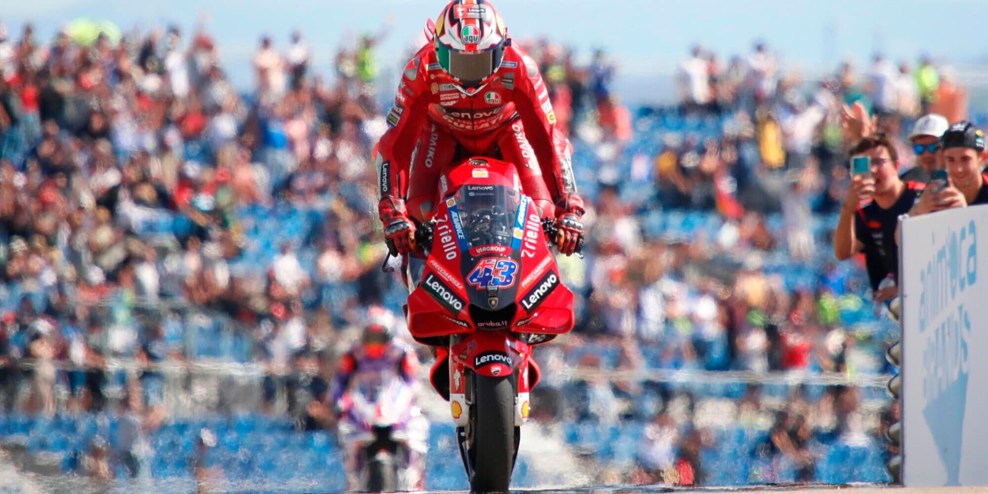 MotoGp, Miller: "Ottimi tutti i settori. Asciutto o bagnato? È lo stesso"